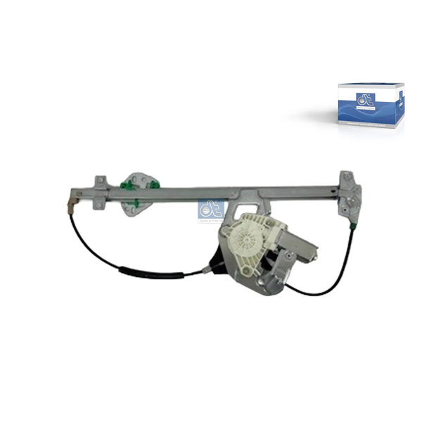 Window regulator، راست، electrical، with motor 4.63373 DIESEL TECHNIC
